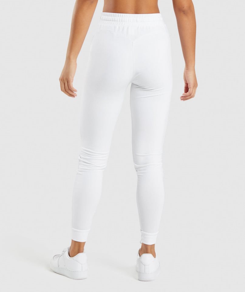 Women's Gymshark Training Pippa Jogger White | CA D8315A